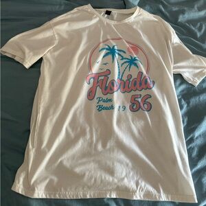Palm beach oversized tee